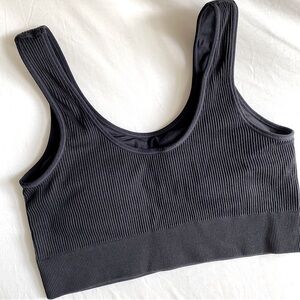 PARISIAN INTIMATES SCOOP NECK SOFT CUP BRALETTE Black XL